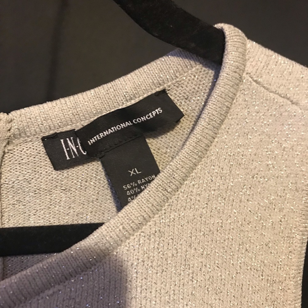 INC Cold Shoulder Sweater!